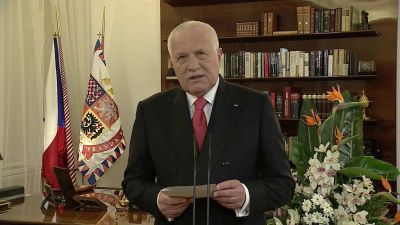 Novoroční projev prezidenta republiky Václava Klause 2013