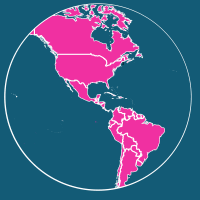 Kontinenty: Severní a Jižní Amerika