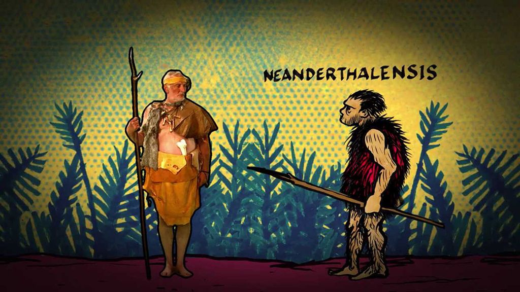 Sám v muzeu: Lebka neandertálce