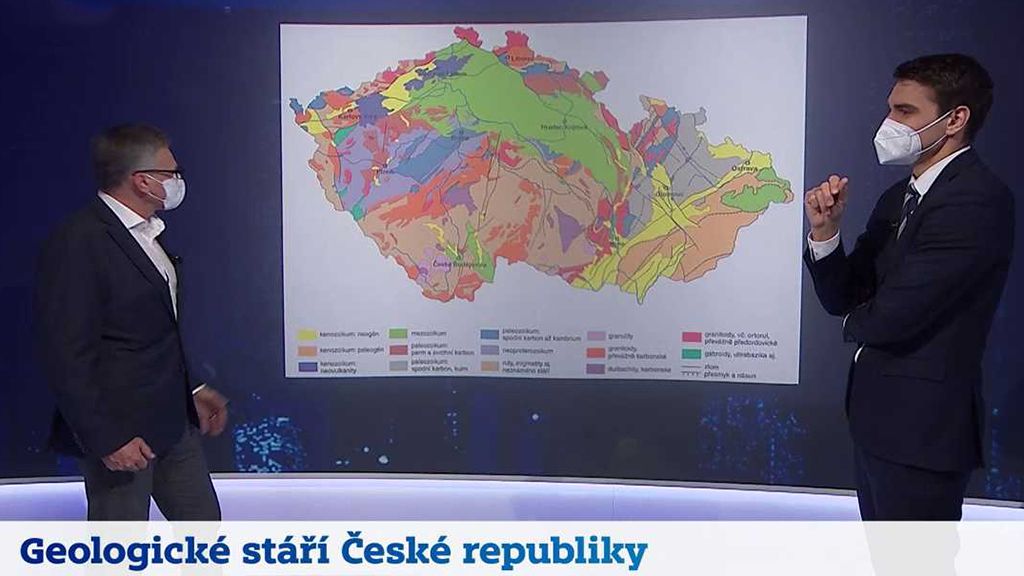 Geologické stáří České republiky