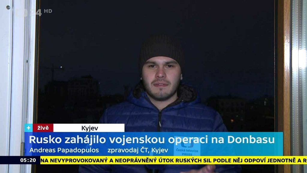 Válka na Ukrajině: Zahájení ruské invaze