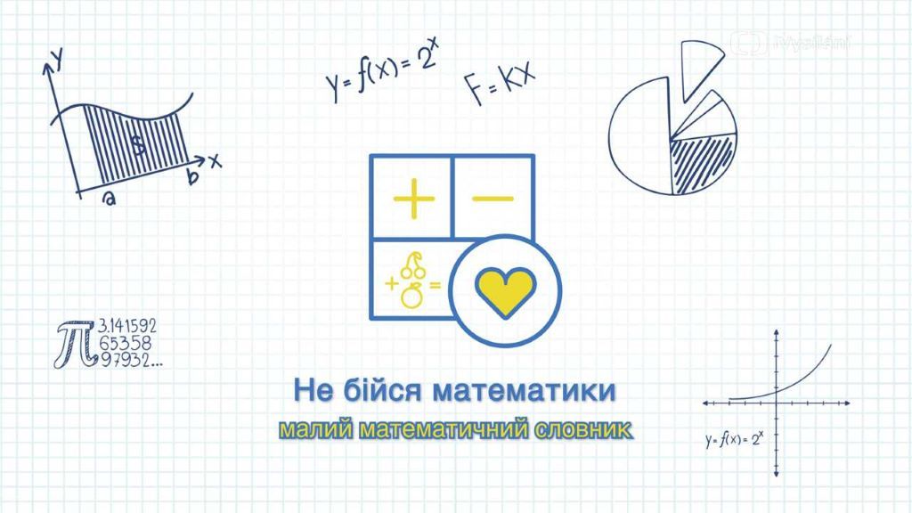Nebojte se matematiky II: Malý matematický slovník v ukrajinštině