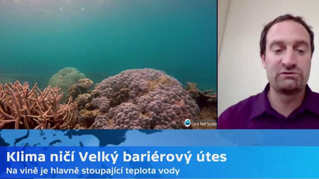 Klimatická změna ničí Velký bariérový útes