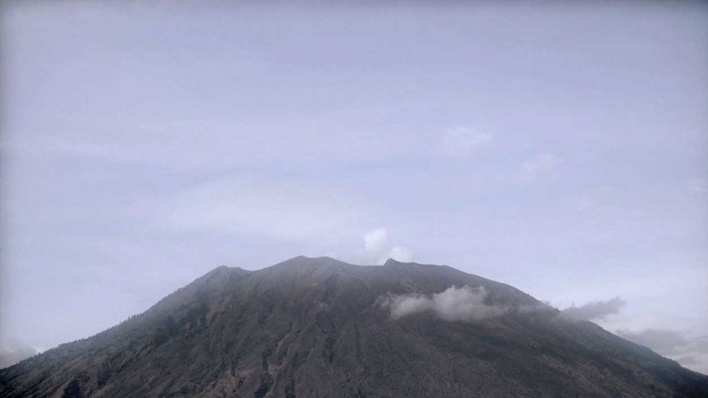 Sopka Agung na ostrově Bali