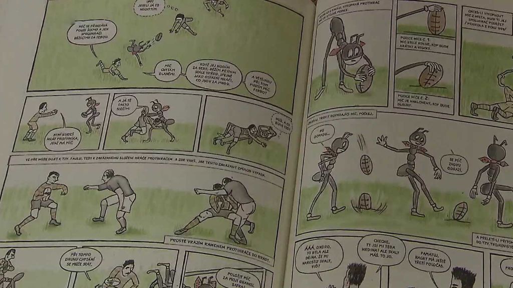 Komiks Trampoty člověka Sekory