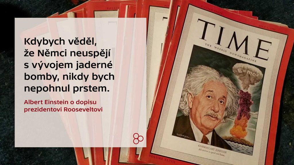 Einsteinův dopis Rooseveltovi o atomové bombě