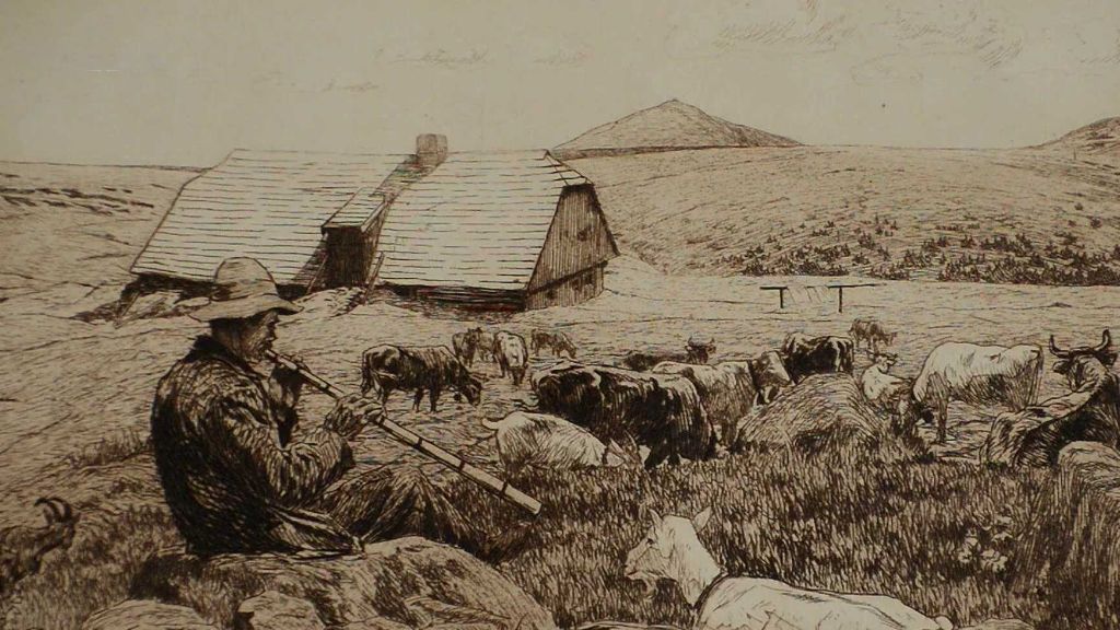 Budní hospodaření v Krkonoších