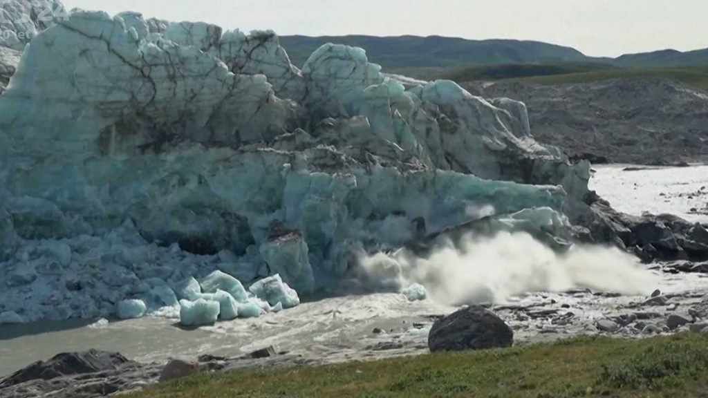 Globální oteplování a rychlé tání ledovců