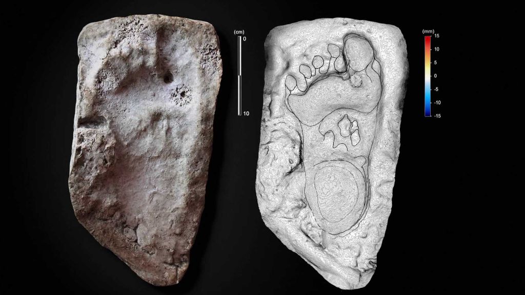 Dětské stopy v pravěkých jeskyních