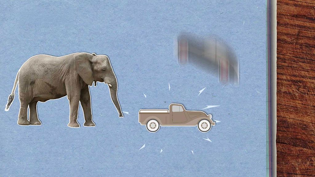 Proč sloni nemohou skákat?