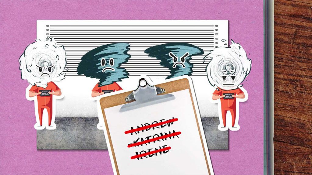 Proč dáváme hurikánům křestní jména?