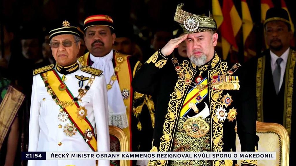 Abdikace malajsijského krále