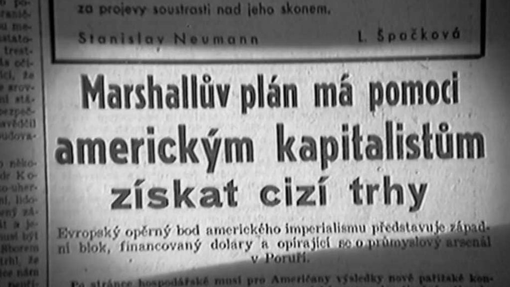 Marshallův plán a Československo