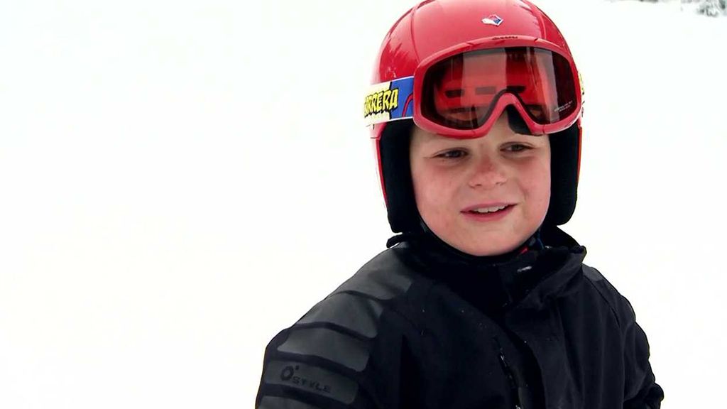 Trénink mladých lyžařů