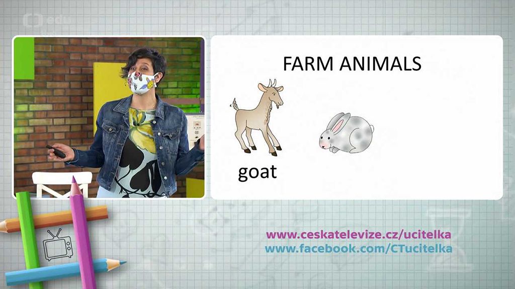 UčíTelka (3. tř.): Hospodářská zvířata (Farm animals)