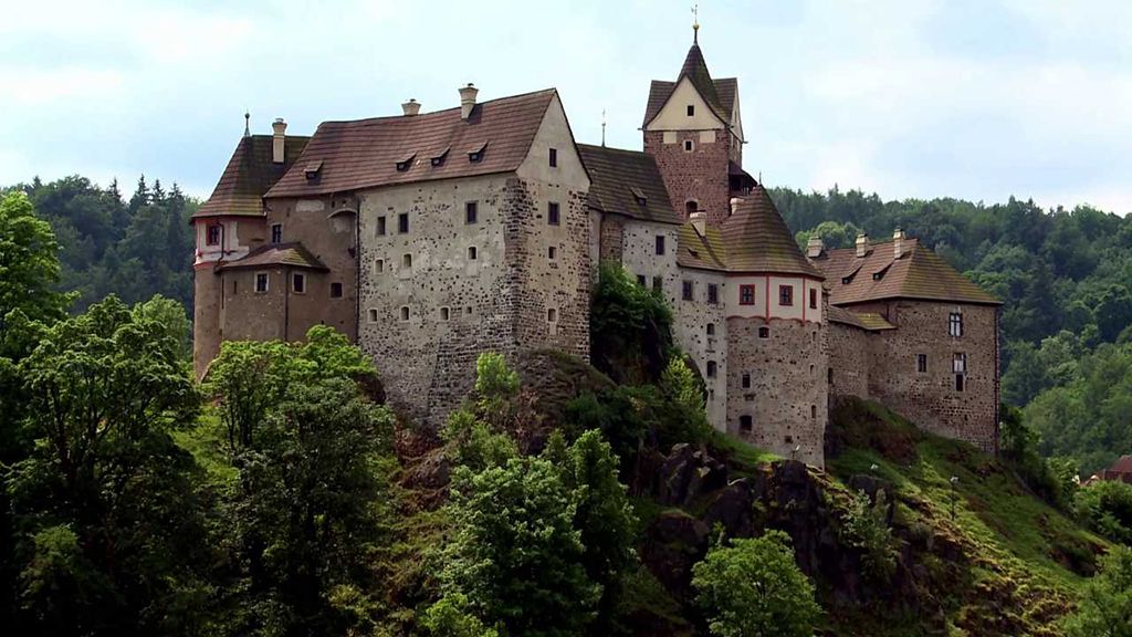 Jak souvisí hrad Loket s Janem Lucemburským?