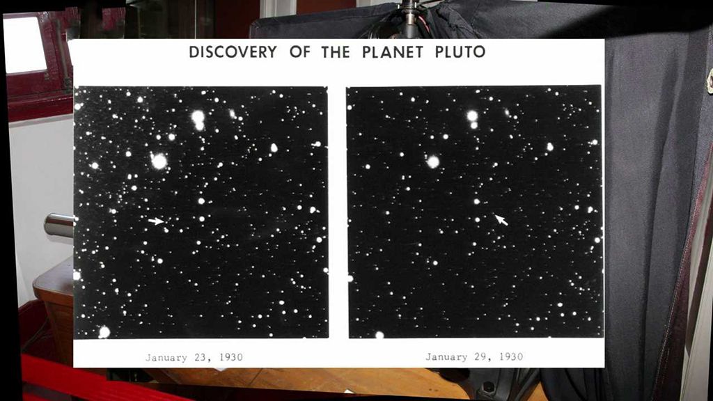 Teleskop: objev planety Pluto