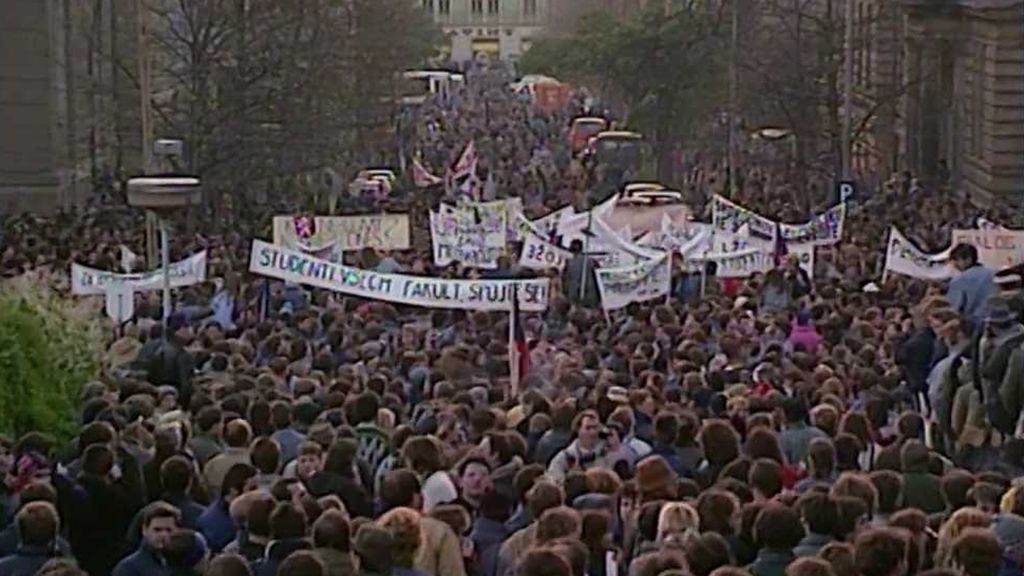 Studentská cesta k listopadu 1989