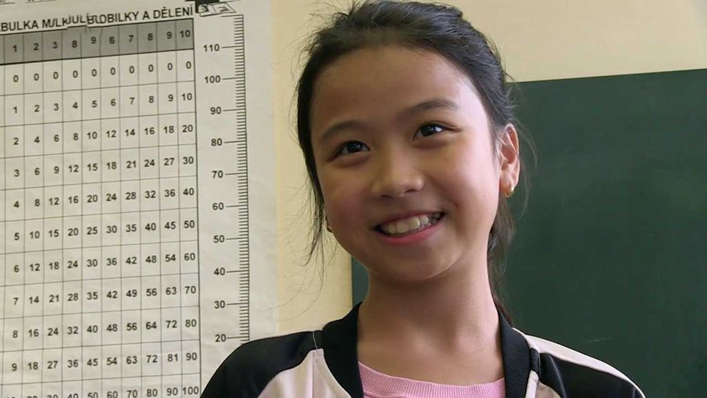 Vietnamské děti v české škole
