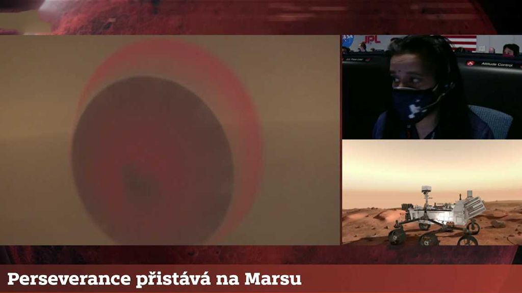 Mise Mars 2020: Sedm minut hrůzy