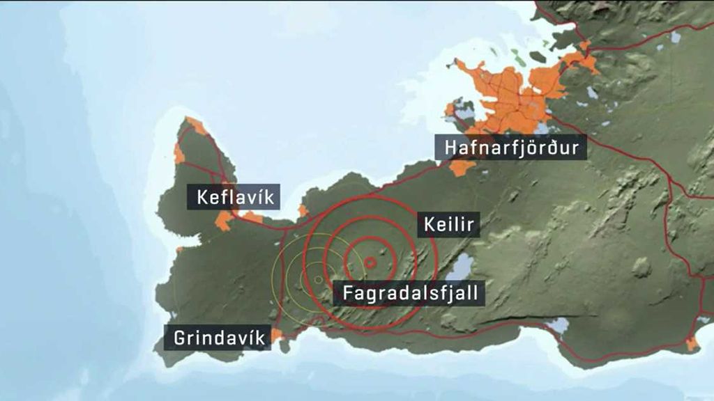 Seismické roje na Islandu