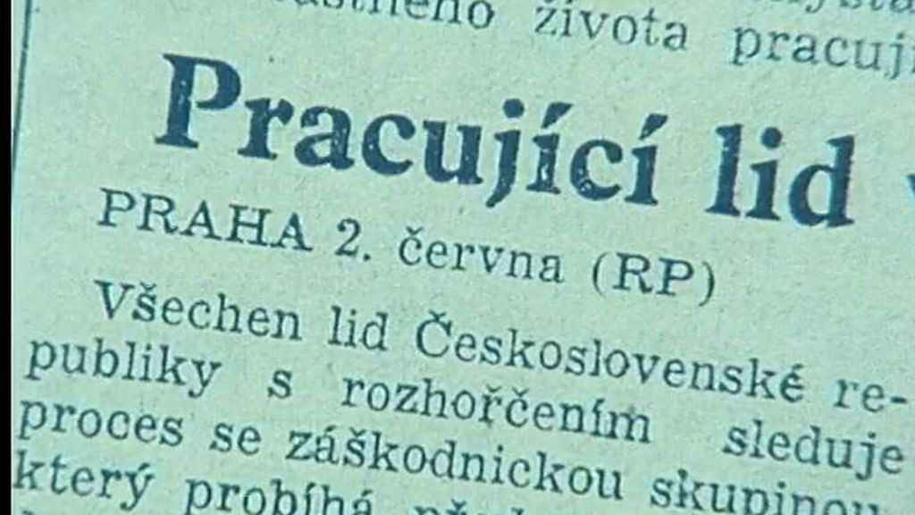 Závěrečná řeč v procesu s Miladou Horákovou a mediální kampaň podporující rozsudek smrti