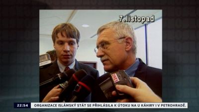 Pád vlády Václava Klause