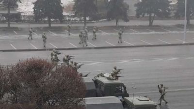 Nepokoje v Kazachstánu (leden 2022)