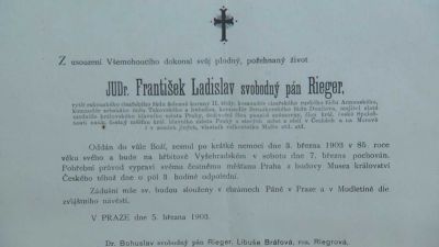 František Ladislav Rieger: Zapomenutý vůdce národa