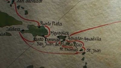 Kolumbus a Hispaniola