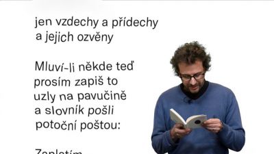 Současná česká poezie: Lukáš Zádrapa