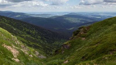 Glaciální činnost v Krkonoších
