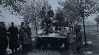 Příjezd amerických vojsk do Plzně v květnu 1945
