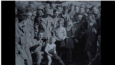 Americké jednotky v Plzni po konci druhé světové války
