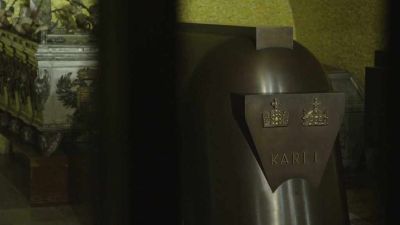 Ostatky českých králů ve svatovítské katedrále