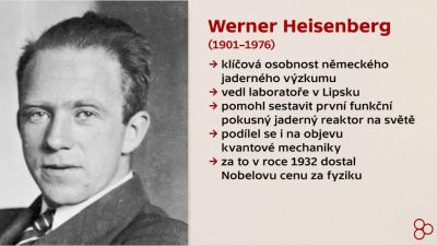 Německý jaderný výzkum a Werner Heisenberg