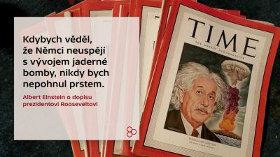 Einsteinův dopis Rooseveltovi o atomové bombě