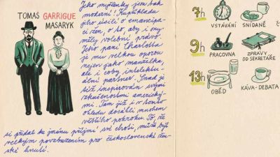 Skautská pošta: Tomáš Garrigue Masaryk