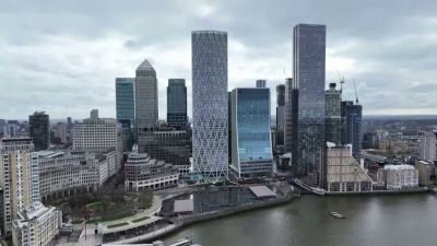 Velká Británie: Canary Wharf