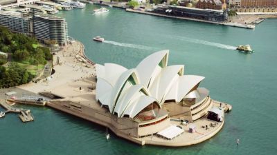 Sydney z ptačí perspektivy