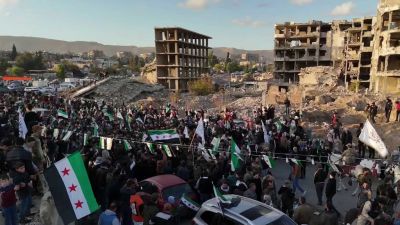 Roční výročí pádu režimu Bašára Asada v Sýrii