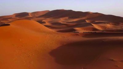 Sahara z ptačí perspektivy