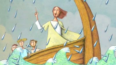 Biblický příběh: Zázrak utišení bouře