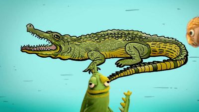 Proč krokodýl má ostré zuby?