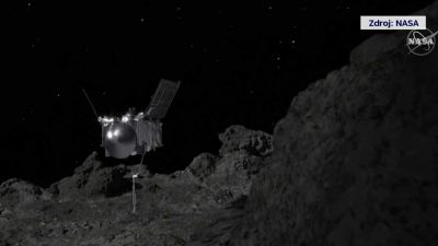 Sonda OSIRIS-REx a pokus o odběr vzorků z asteroidu