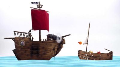 Hravá angličtina s ptáčky kiwi: Pirátská loď (A1)