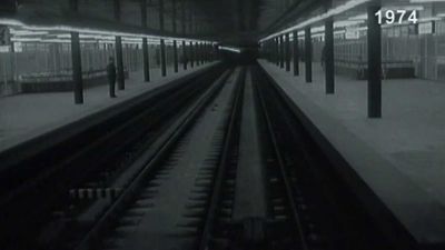 Metro v Praze 1974