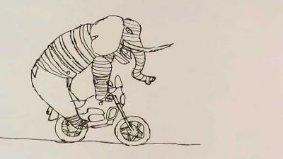 Děti kreslí písničky: Slon