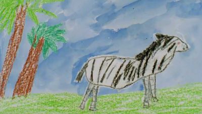 Děti kreslí písničky: Zebra