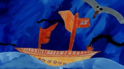 Děti kreslí písničky: Na širém moři